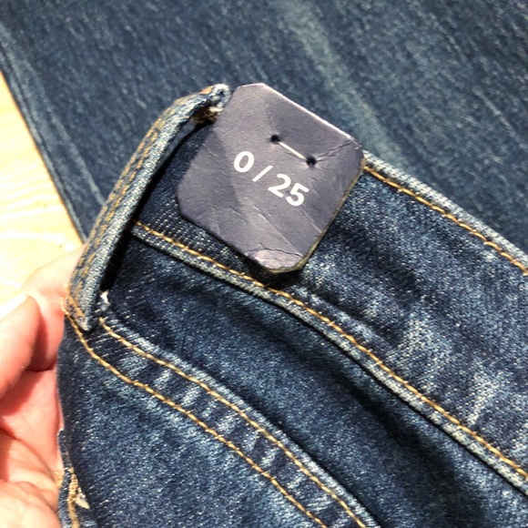 NWT Lucky Brand straight leg blue size 0 - Picture 7 of 9